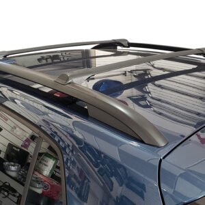 Barras Portaequipaje Aerodinamicas Negras DC Para Renault Duster 2016+