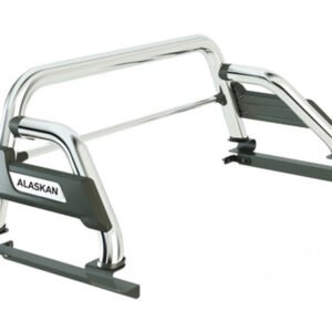 Barra Antivuelco B3 Cromada Bepo Para Renault Alaskan