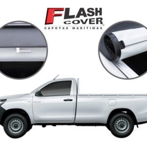 Lona Flash Cover Roller Hilux 2016+ Cabina Simple